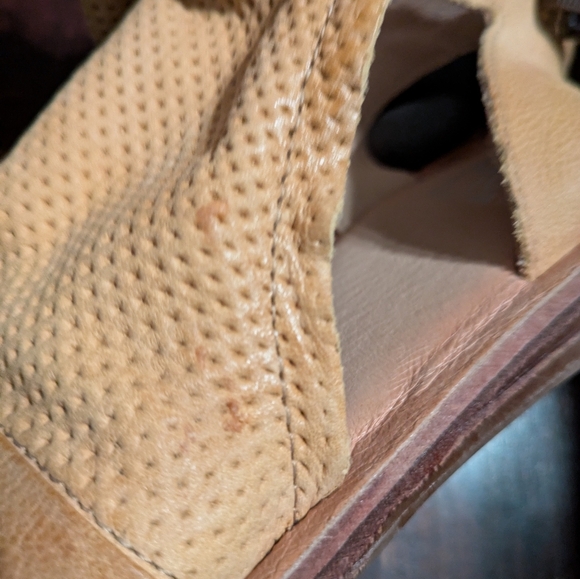 Miz Mooz Fifi Women's Tan Leather Sandals 40 - Picture 5 of 14